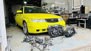 ПУТЬ К ЛЮКСУ! УСТАНОВКА КОНДИЦИОНЕРА HALA В ВАЗ 2112 КУПЕ.