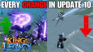 Every Change In Update 10 | King Legacy