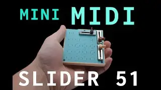 Mini MIDI Controller with 51 mappable Sliders