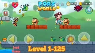 Pop's world - running game | Level 1-125 | 