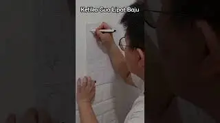 Gua vs Emak Ketika Lipat Baju 