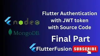 Flutter Authentication with JWT, Node.js, and MongoDB | Final Part