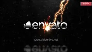 After Effects Template: Thunder Lightning Logo