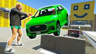 AUDI VS PARKOUR !!! 🐷LTS🐷 GTA 5 ONLINE