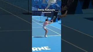 Emma Raducanu forehand drill in slow-motion 🇬🇧 💪 