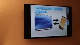 Connect smartphone to TV without an extra app, but by code