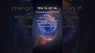 This is 417 Hz  It Removes Negative Energy 🎼 