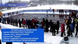 2019 Кубок России по зим  плав Уфа 8 фев ЭСТАФЕТЫ