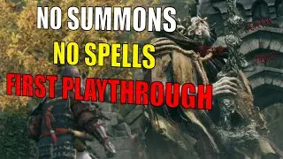 AND SO IT BEGINS - First Elden Ring Playthrough Except I CANT SUMMON