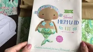 Sewing a Tilda Mermaid. Design Challenges | Tilda Sweet Mermaid Kit #2
