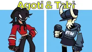 Friday Night Funkin' VS IM AT SOUP Tabi and Agoti (Animator vs. Animation) (FNF Mod)