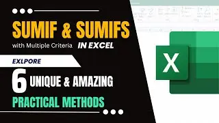 How to sumifs and sumif with multiple criteria within a column in excel