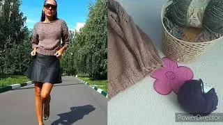 ДЖЕМПЕР ИЗ ПРЯЖИ GAZZAL BABY WOOL