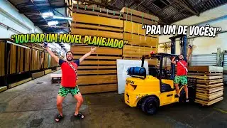 OS MÓVEIS PLANEJADOS DA NOSSA CASA ESTÃO PRONTOS🏠 E VOU PRESENTEAR UM DE VOCÊS😍 !