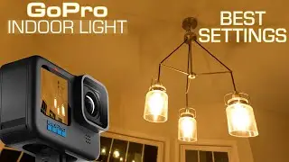 GoPro BEST SETTINGS for INDOOR LIGHT