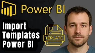 How to Import Templates in Power BI Desktop (2025 Step-by-Step Tutorial for Beginners)