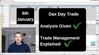 Dax Day Trade - First Trade After the Holidays - 6th January