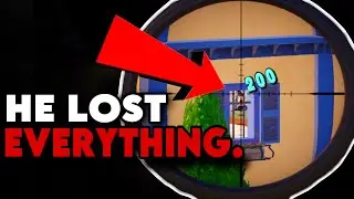 This Shot Ended a Fortnite Streamer's Career...