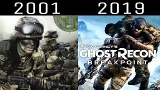 Tom Clancy's Ghost Recon Game PlayStation Evolution [ 2001 - 2019 ].