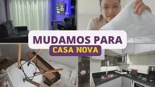 MUDAMOS PRA CASA NOVA | Primeiro dia na casa nova | Compramos um casa financiada pela CAIXA