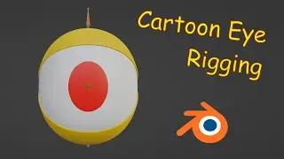 Cartoon Eye rigging in Blender 3D