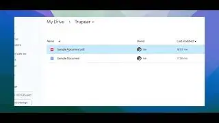 How to convert a PDF to Google Doc | Video made instantly with Trupeer.ai
