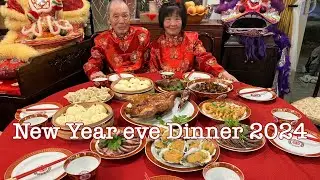 cooking with grandma Lunar  New Year Eve 2024