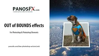 The Out of Bounds Photoshop actions