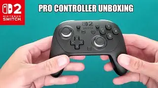 Nintendo Switch 2 Pro Controller Unboxing - First Impressions!