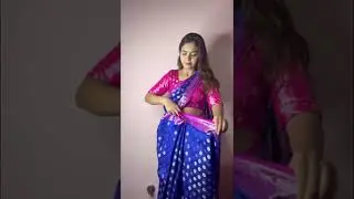 How to Drape a Saree Perfectly | Beginners Easy Saree Draping Tutorial | Santoshi Megharaj 