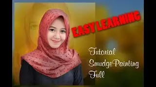Tutorial Smudge Painting EASY LEARNING [FULL] - Normal Speed