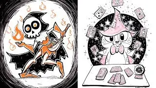Artist Illustrated 31 Ink Illustrations Of A Magical World