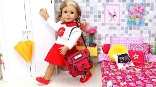 Unforgettable first day of school! PLAY DOLLS adventures