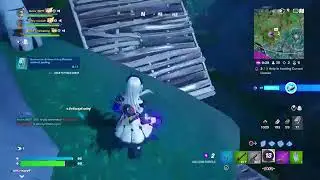 From above! Personal best Fortnite Elimination.