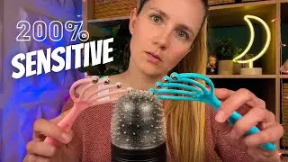 200% Sensitive ASMR Right On Your Ear Drums