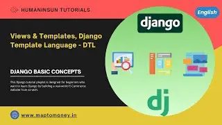 Views and Templates, Django Template Language - DTL | Django-Basic | Beginner | English Tutorial.