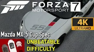 Forza Motorsport 7 - Mazda MX-5 Cup Spec - Unbeatable difficulty