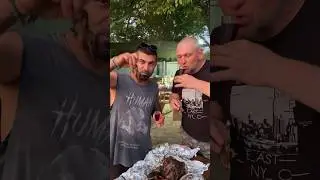 Дикие ребра на гриле