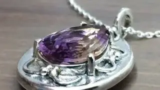 ROYAL Amethrine Necklace Fabrication by Hot Tor Studio