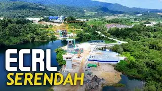 ECRL Rawang / Serendah, Selangor: Lebuhraya PLUS - Perodua - Taman Melati - Taman Desa Anggerik