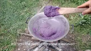 Ube Halaya with Gata ng Niyog