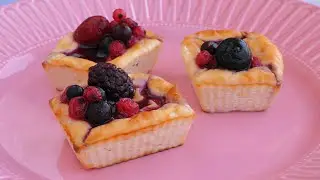 mini Cheesecakes KETO  - tartas de queso KETO mini - RECETA FÁCIL
