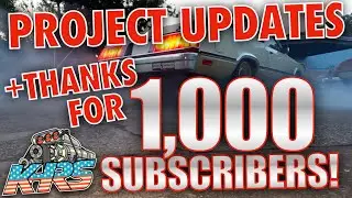 1000 Subscriber Update! THANK YOU! Smokey Burnouts! Chevelle Project Updates, Nova, Cutlass, Garden!
