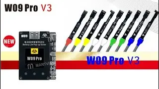 W09 pro v3 BATTERY 🪫 LIFE POP-UP TESTER