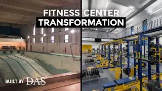 MCLA Fitness Center Transformation - Built By DAS