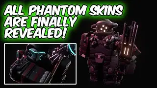 ALL PHANTOM SKINS ARE FINALLY REVEALED! | Tower Defense Simulator | ROBLOX