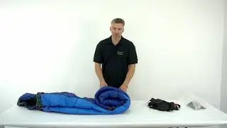 Как сложить спальный мешок одеяло в чехол?