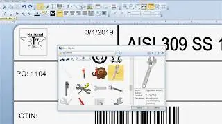 How to design a label template in Bartender