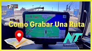 Como Grabar una RUTA en el GPS #gps #navegadores #ruta #grabar #camion #truckgps