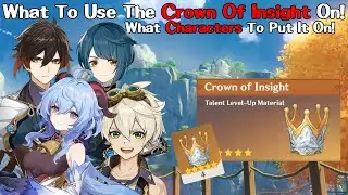 What Characters Should You Use The Crown Of Insight On? (Genshin Impact Guide)